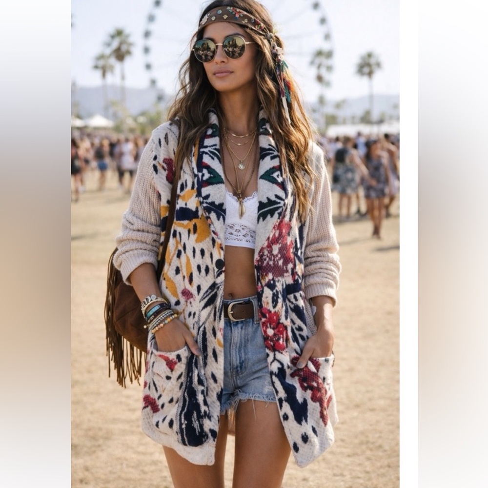 Anthropologie aldomartins sweater coat Cardigan